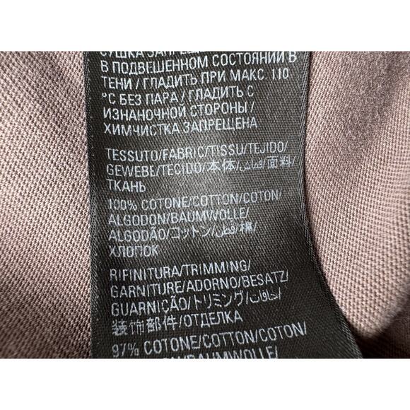 Genuine Balenciaga Back Logo Regular Fit Vintage T-shirt Brown Metal Size Large - Picture 10 of 11